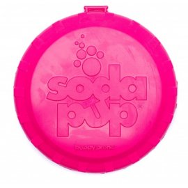 SodaPup (Сода Пап) Puppy Bottle Top Flyer Small игрушка для щенков ФРИСБИ, розовый