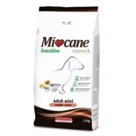 Morando MioCane (Морандо Миокане) Mini Sensitive Monoprotein сухой монопротеиновый корм для собак малых пород С ЛОСОСЕМ
