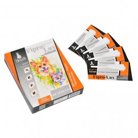 Modes Fipro-Lux капли на холку от блох и клещей для кошек, собак, котят и щенков