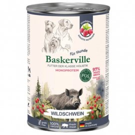 Baskerville Holistic консервы для собак ДИКИЙ КАБАН