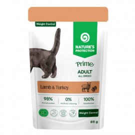 Nature's Protection Prime Weight Control Adult Lamb and Turkey вологий корм для контролю ваги котів ЯГНЯ та ІНДИЧКА