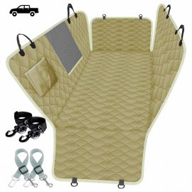 Senful Lassie Dog чехол для автомобильного сидения с сетчатым визуальным окном, оливковый