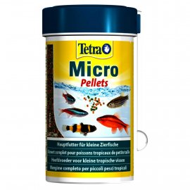Tetra Micro Pellets Корм для мелких аквариумных рыбок, гранулы