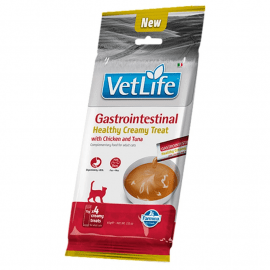 Farmina Vet Life Adult Gastrointestinal Creamy Treat Chicken & Tuna ласощі для котів із захворюваннями ШКТ  КУРКА та ТУНЕЦЬ