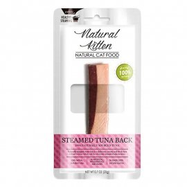 Natural Kitty Steamed Tuna Back лакомство для кошек и собак КУСОЧКИ ВЫРЕЗКИ ТУНЦА НА ПАРУ