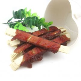 Селянські Смаколики Ласощі для собак КАЧИНІ ПАЛИЧКИ КРУЧЕНІ З ТРІСКОЮ