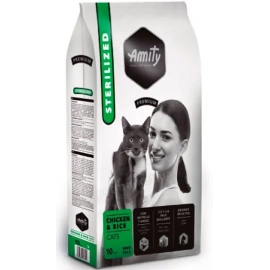 Amity STERILIZED CHICKEN корм для стерилизованных кошек КУРИЦА
