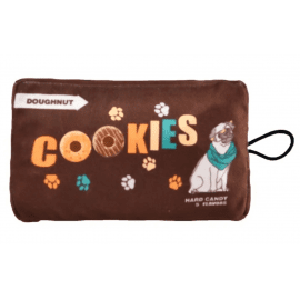 Misoko&Co (Мисоко и Ко) УПАКОВКА ПЕЧЕНЬЯ игрушка для собак с пищалкой, плюш