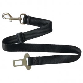 Harley & Cho Поводок в автогамак для салона Saver, черный