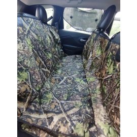 Senful Тонкий чехол на автомобильное сиденье для собак, хаки