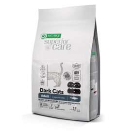 Natures Protection (Нейчез Протекшин) Superior Care Dark Cats Grain Free with Herring беззерновой корм для кошек с темной шерстью, СЕЛЬДЬ