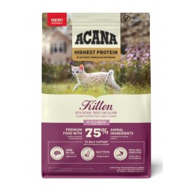 Acana Highest Protein Kitten корм для кошенят КУРКА, ІНДИЧКА та ЛОСОСЬ Acana Highest Protein Kitten корм для кошенят КУРКА, ІНДИЧКА та ЛОСОСЬ