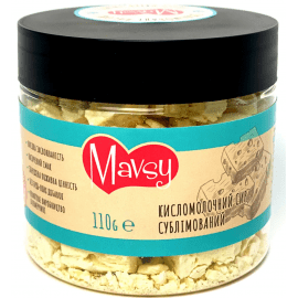 Mavsy Лакомство для собак и кошек, сублимированное ТВОРОГ