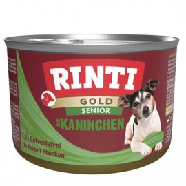 Rinti Gold Senior mit Kaninchen беззерновий вологий корм для літніх собак КРОЛИК