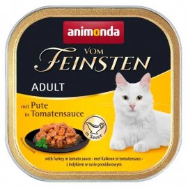 Animonda (Анимонда) Vom Feinsten Adult Turkey in Tomato sauce влажный корм для кошек ИНДЕЙКА В ТОМАТНОМ СОУСЕ