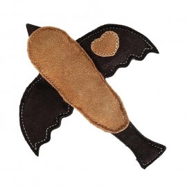 DoggyMan Leather Bird жевательная игрушка с пищалкой для собак ПТИЧКА