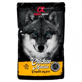 Alpha Spirit Chicken Mousse беззерновой влажный корм для собак КУРИЦА