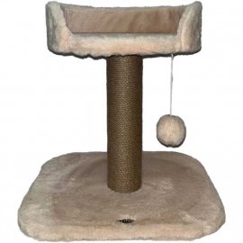 Trixie Mica когтеточка-столбик с лежаком для кошек, абрикос (9935271)