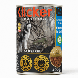 Klicker Dog Tuna Jelly влажный корм для собак, кусочки в желе ТУНЕЦ