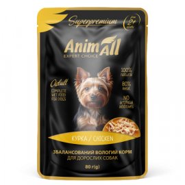 AnimAll Dog Chicken вологий корм для собак КУРКА AnimAll Dog Chicken вологий корм для собак КУРКА