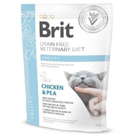 Brit Veterinary Diet Cat Grain Free Obesity Chicken & Pea беззерновой сухой корм для кошек c избыточным весом КУРИЦА и ГОРОХ Brit Veterinary Diet Cat Grain Free Obesity Chicken & Pea беззерновой сухой корм для кошек c избыточным весом КУРИЦА и ГОРОХ