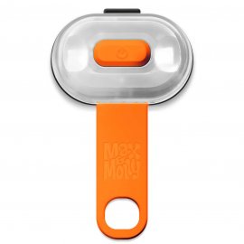 Max & Molly Urban Pets Matrix Ultra LED Safety Light Orange/Cube світлодіодний фонарик на ошейник для собак, оранжевий