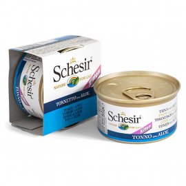 Schesir (Шезір) ТУНЕЦЬ З АЛОЕ консерви для кошенят Schesir (Шезір) ТУНЕЦЬ З АЛОЕ консерви для кошенят