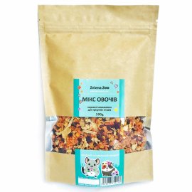Zelena Zoo Лакомство для грызунов и птиц МИКС ОВОЩЕЙ