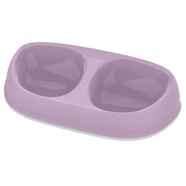 Moderna SENSIBOWL подвійна миска для котів, пластик, ФІОЛЕТОВА