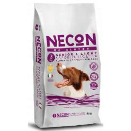 Necon No Gluten Dog Senior and Light сухой корм без глютена для пожилых и лишним весом собак собак СВИНИНА