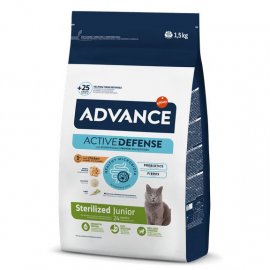 Advance Junior Sterilized корм для стерилізованих кошенят до 24 місяців КУРКА