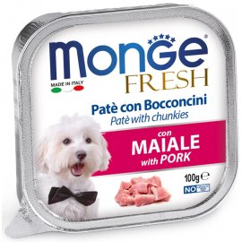 Monge Dog Fresh Adult Pork вологий корм для собак СВИНИНА, паштет