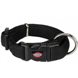 Trixie COMFORT SOFT ошейник дышащий для собак, XXS-XS черный