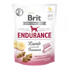 Brit Care Dog Snack Endurance Lamb & Banana лакомство для активных собак ЯГНЕНОК и БАНАН