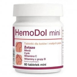 Dolfos HemoDol Mini витаминный комплекс для улучшения кровообразования у кошек и собак малых пород