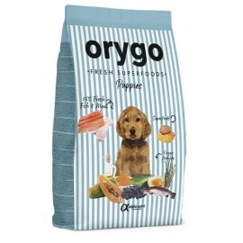 Orygo Puppies Salmon & Sweet Potato напіввологий корм для цуценят ЛОСОСЬ і БАТАТ