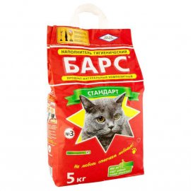 БАРС №3 стандарт с ароматом лаванды - наполнитель для кошачьего туалета