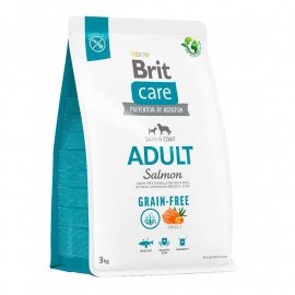 Brit Care Dog Grain Free Adult Salmon беззерновий сухий корм для шкіри та шерсті собак малих і середніх порід ЛОСОСЬ