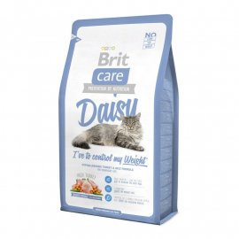 Brit Care Cat Daisy Сontrol Weight Turkey, Chicken & Rice сухой корм для кошек, склонных к полноте ИНДЕЙКА, КУРИЦА и РИС Brit Care Cat Daisy Сontrol Weight Turkey, Chicken & Rice сухой корм для кошек, склонных к полноте ИНДЕЙКА, КУРИЦА и РИС