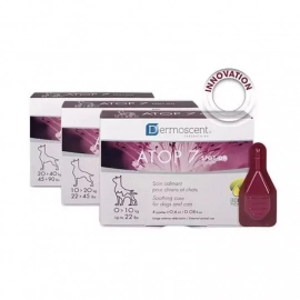 Dermoscent (Дермосент) ATOP 7 spot-on Успокаивающее капли при атопии и аллергии кожи собак