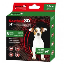 Secfour 3D (Секфор 3Д) Ошейник от блох и клещей для собак Secfour 3D (Секфор 3Д) Ошейник от блох и клещей для собак