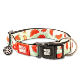 Max & Molly Urban Pets Smart ID Collar ошейник для собак с QR-кодом Watermelon