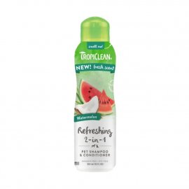Tropiclean REFRESHING 2 IN 1 WATERMELON (АРБУЗ) шампунь-кондиционер освежающий для собак и кошек