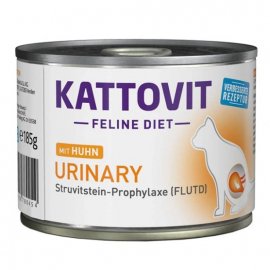 Kattovit Veterinary Urinary Chicken вологий лікувальний корм для котів із захворюваннями нижніх сечовивідних шляхів КУРКА