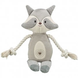 Trixie Игрушка для собак с пищалкой ЕНОТ (36155)