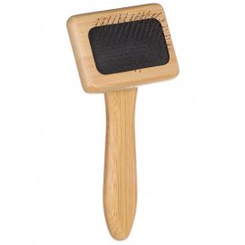 Flamingo (Фламінго) Slicker Brush Bamboo щітка-пуходерка дерев'яна для собак