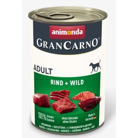 Animonda (Анимонда) GranCarno Adult Beef & Game влажный корм для собак ГОВЯДИНА И ДИЧЬ