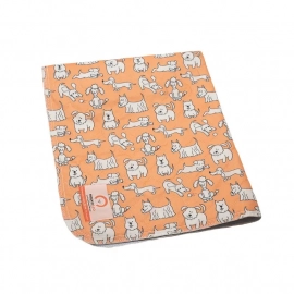 Misoko&Co (Мисоко и Ко) многоразовая пеленка для собак, ОРАНЖЕВЫЙ / ЦУЦЕНЯТА