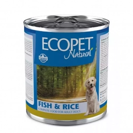 Farmina (Фарміна) Ecopet Natural Dog Fish & Rice вологий корм для собак РИБА ТА РИС Farmina (Фарміна) Ecopet Natural Dog Fish & Rice вологий корм для собак РИБА ТА РИС
