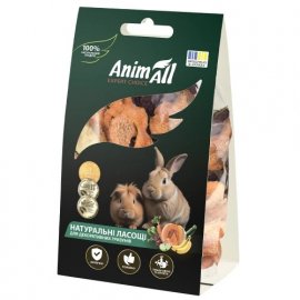 AnimAll натуральное лакомство для грызунов СУШЕННЫЙ ОВОЩНОЙ МИКС С ЦУКИНИ